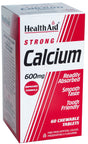 Calcio 600 mg · Health Aid · 60 comprimidos