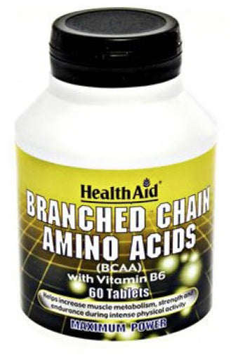 BCAA (Aminoácidos Ramificados) · Health Aid · 60 comprimidos