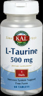 L-Taurina 500 mg · KAL · 60 comprimidos