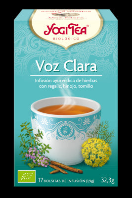 Voz Clara · Yogi Tea · 17 filtros