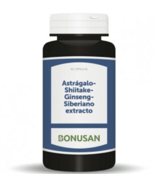 Astragalo-Shiitake-Ginseng · Bonusan · 90 cápsulas