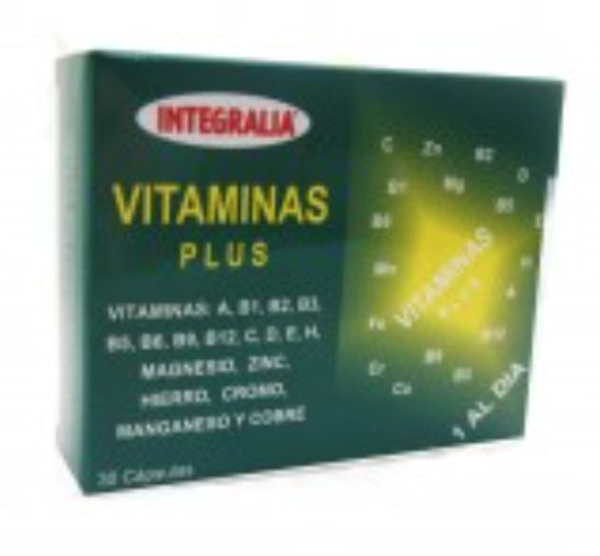 Vitaminas Plus · Integralia · 30 cápsulas