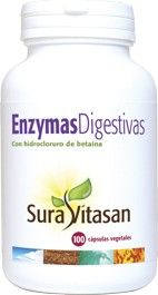 Enzymas Digestivas · Sura Vitasan · 100 cápsulas