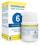 Tegorsales nº6 Kalium sulfuricum · Tegor · 20 gramos