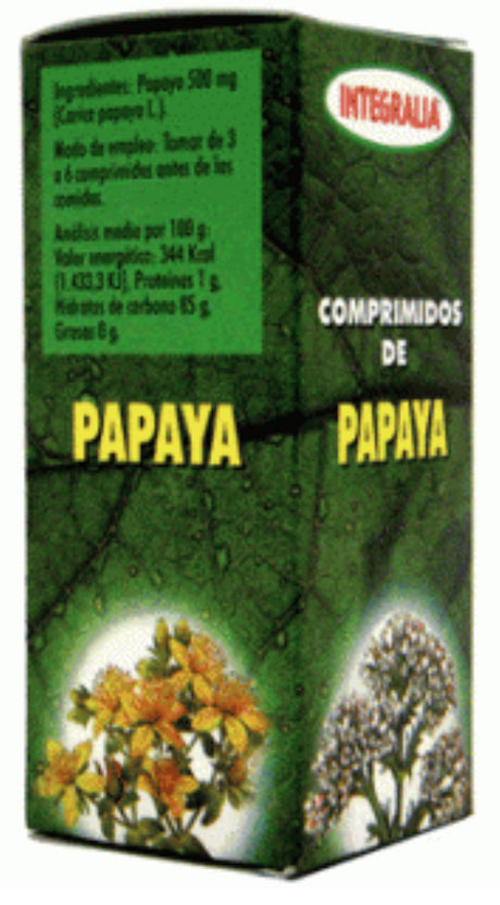 Papaya · Integralia · 60 comprimidos