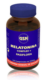 Melatonina Complex + Pasiflora · GSN · 120 comprimidos