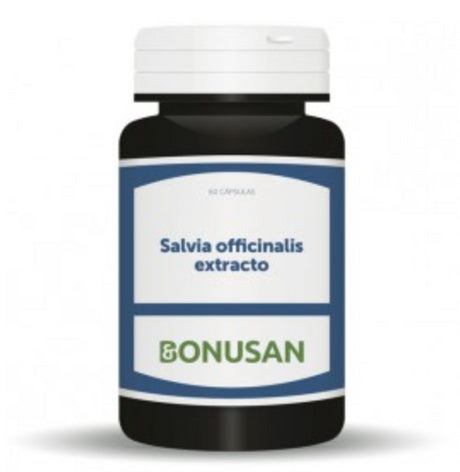 Salvia Officinalis Extracto · Bonusan · 60 cápsulas