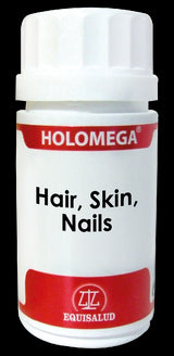 Holomega Hair, Skin, Nails · Equisalud · 50 cápsulas