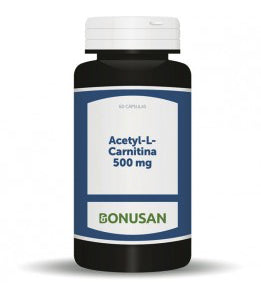 Acetyl-L-Carnitina · Bonusan · 60 cápsulas