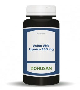 Ácido Alfa Lipoico 300 mg · Bonusan · 60 cápsulas