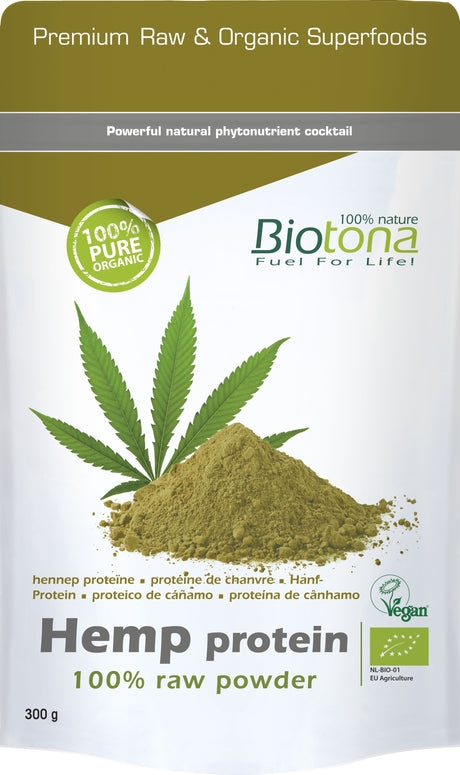 Proteína de Cañamo · Biotona · 300 gramos