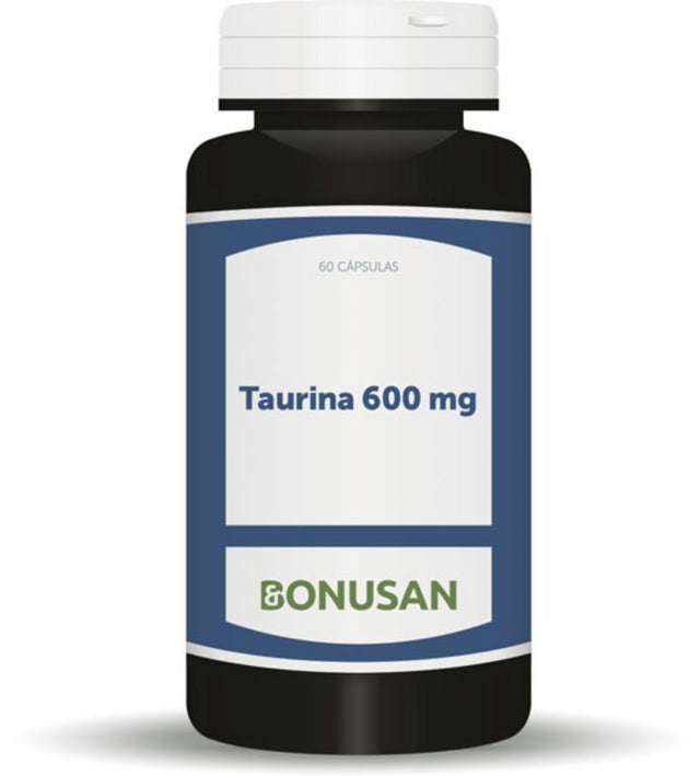 Taurina 600 mg · Bonusan · 60 cápsulas