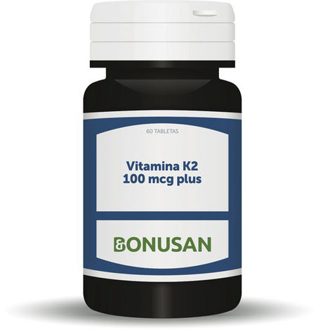 Vitamina K2 100 mcg Plus · Bonusan · 60 comprimidos