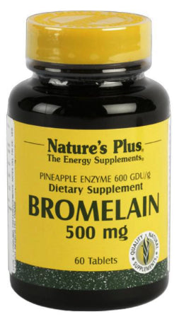 Bromelaina 500 mg · Nature's Plus · 60 comprimidos