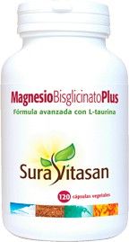 Magnesio Bisglicinato Plus · Sura Vitasan · 120 cápsulas