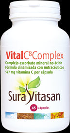 Vital C8 Complex · Sura Vitasan · 45 cápsulas