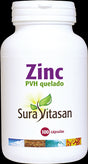 Zinc PVH Quelado · Sura Vitasan · 100 cápsulas