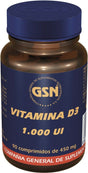 Vitamina D3 1.000 UI · GSN · 90 comprimidos