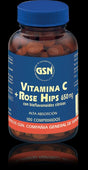 Vitamina C con Rose Hips · GSN · 100 comprimidos