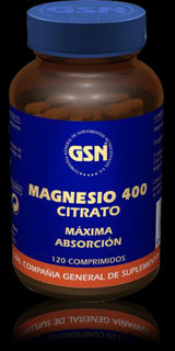 Magnesio 400 Citrato · GSN · 120 comprimidos