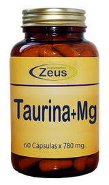 Taurina + Magnesio · Zeus · 60 cápsulas