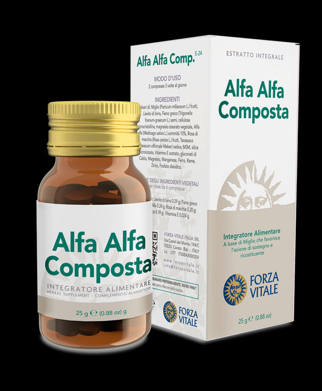 Alfa Alfa Composta · Forza Vitale · 25 gramos