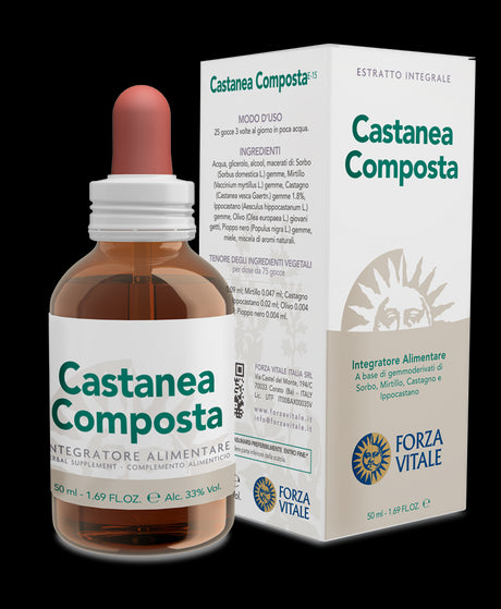 Castanea Composta · Forza Vitale · 50 ml