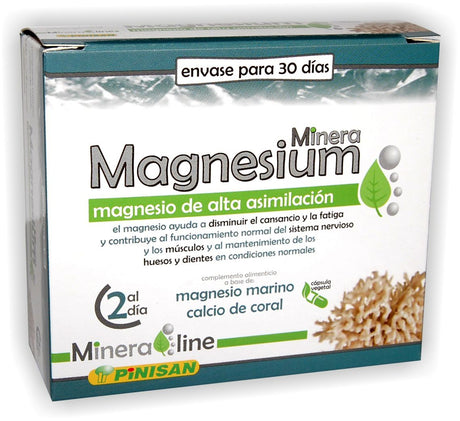 Minera Magnesium · Pinisan · 60 cápsulas