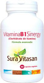 Vitamina B1 Sinergy · Sura Vitasan · 90 cápsulas