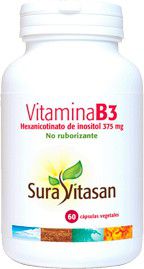 Vitamina B3 No Ruborizante · Sura Vitasan · 60 cápsulas