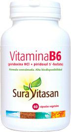 Vitamina B6 · Sura Vitasan · 60 cápsulas