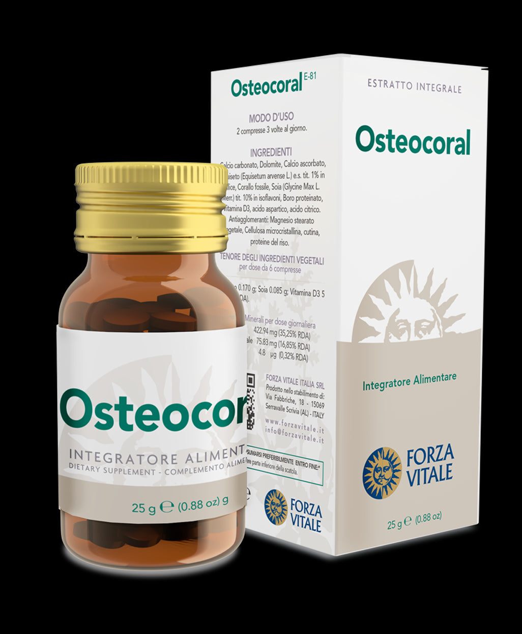 Osteocoral · Forza Vitale · 25 gramos