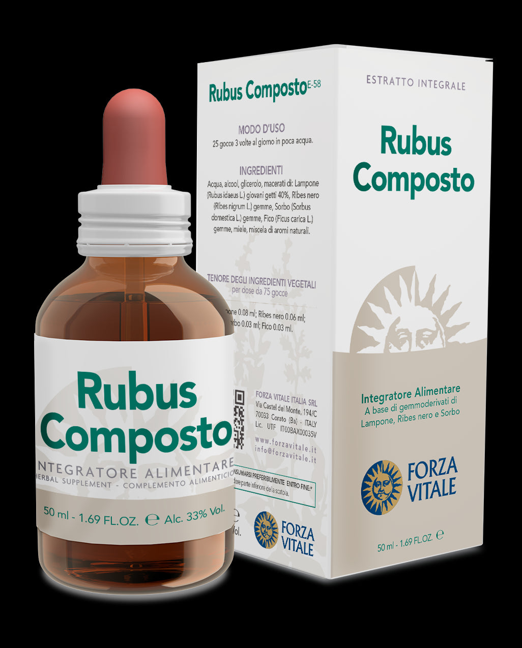 Rubus Composto · Forza Vitale · 50 ml