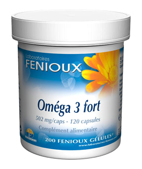 Omega 3 Forte · Fenioux · 120 perlas