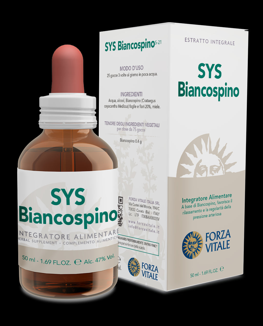 SYS Biancospino · Forza Vitale · 50 ml