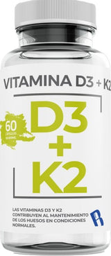 Vitamina D3+K2 · Bequisa · 60 cápsulas