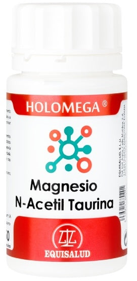 Holomega Magnesio N-Acetil Taurina · Equisalud · 50 cápsulas