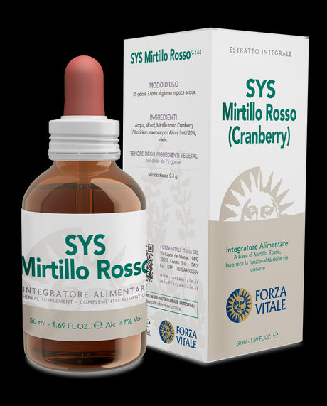 SYS Mirtillo Rosso · Forza Vitale · 50 ml