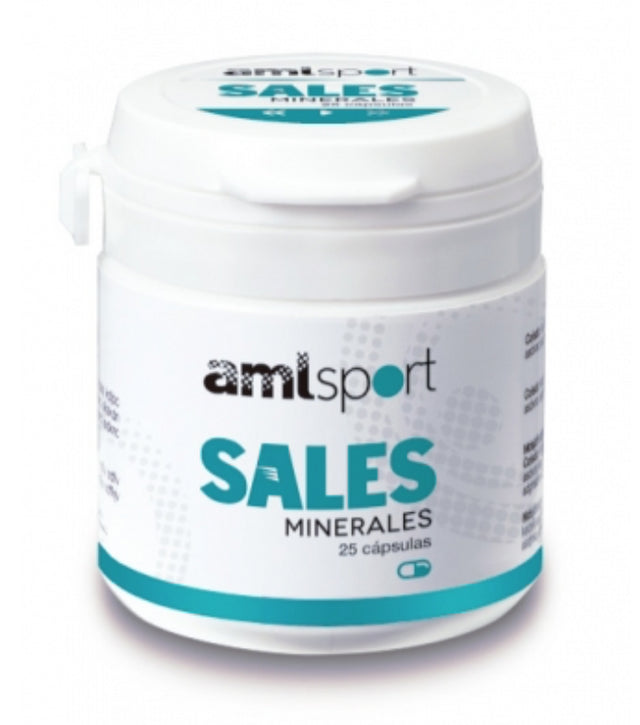 Sales Minerales AMLSport · Ana Maria LaJusticia · 25 cápsulas