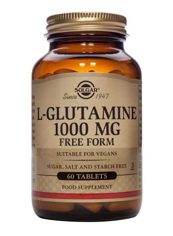 L-Glutamina 1000 mg · Solgar · 60 comprimidos