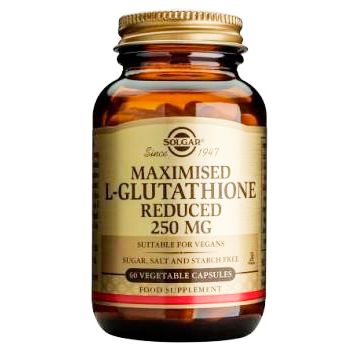 L-Glutation Maximizado 250 mg · Solgar · 60 cápsulas