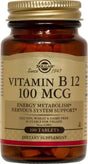 Vitamina B12 100 mcg · Solgar · 100 comprimidos