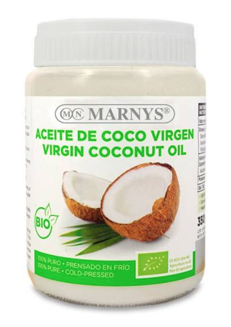 Aceite de Coco Virgen BIO · Marnys · 350 gramos