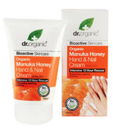 Crema para Manos y Uñas Miel de Manuka · Dr Organic · 125 ml