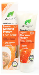 Exfoliante Facial Miel de Manuka · Dr Organic · 125 ml