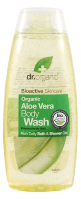 Gel de Ducha Aloe Vera · Dr Organic · 250 ml