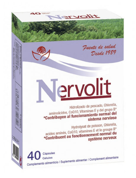 Nervolit · Bioserum · 40 cápsulas