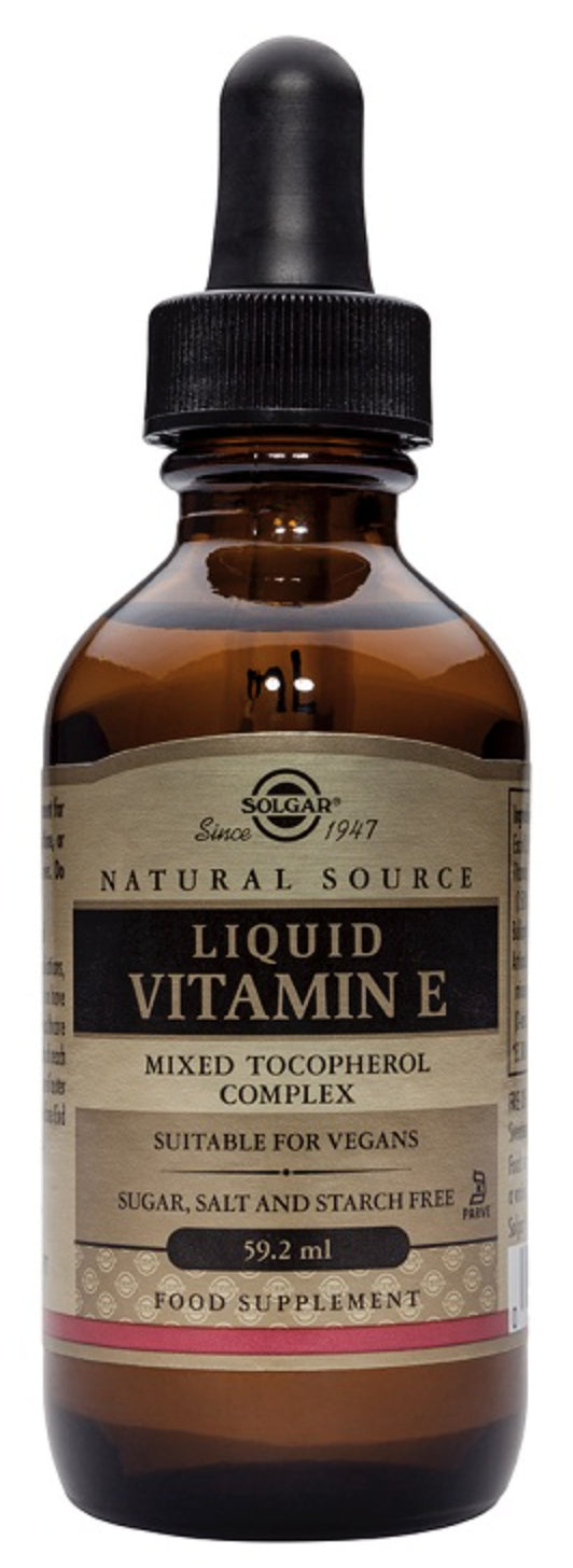 Vitamina E Liquida · Solgar · 59,2 ml