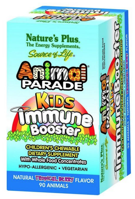 Animal Parade Kids Immune Booster · Nature's Plus · 90 comprimidos