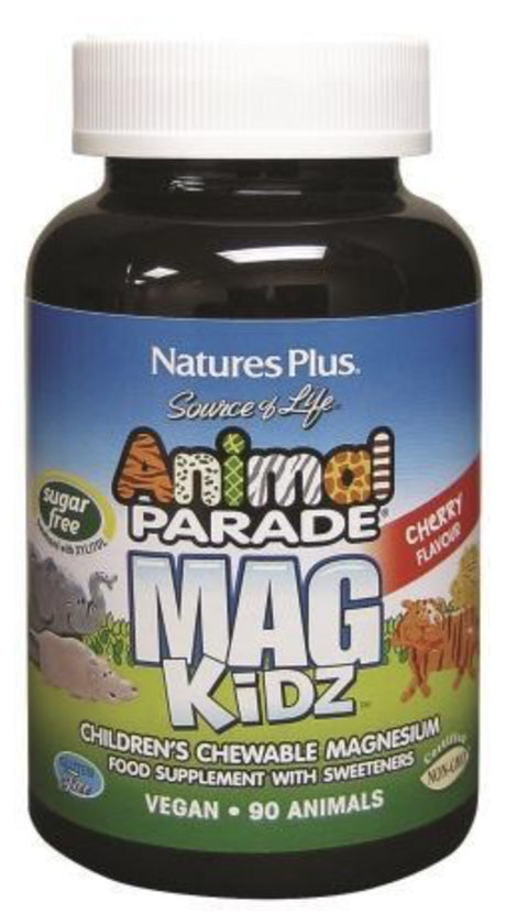 Animal Parade Mag Kidz · Nature's Plus · 90 comprimidos